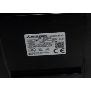 Mitsubishi 2kW 400V AC Servo motor HF-SP202 use with Servo Amplifier MR-J3-200A