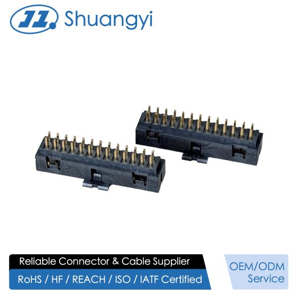 Quality 2.00mm Pitch 2×13 Pin Header Connector, Dual-Row PCB Through-Hole Electronic Connector, Gold-Plated Terminals, Signal & Power Transmission for sale