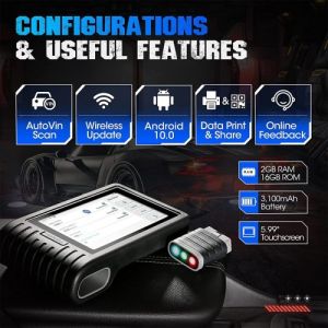 Buy cheap TOPDON Artidiag 800 BT Mid-level All System Diagnostic Tool with 28 Service Functions Free Lifetime Upgrade Multi-Language from wholesalers