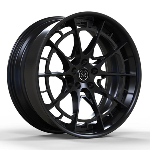 Quality 6061-T6 Aluminum Rims Gloss Black Forged Rims 5x112 Fit for Benz CLS for sale