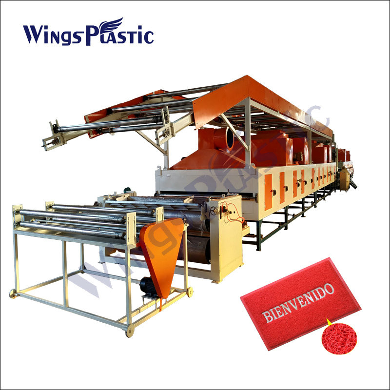 Buy cheap 500kg/H Plastic Mat Making Machine PVC PP Mat Making Machine Eco Friendly from wholesalers