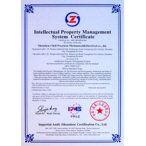 ShenZhen CKD Precision Mechanical & Electrical Co., Ltd. Certifications