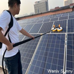 Solar Panel Maintenance Customization Double-Head Rotating Brush with Lithium