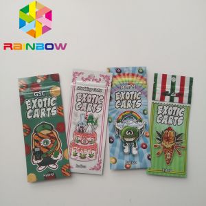 Buy cheap Holographic Vape Cartridge Plastic Pouches Packaging k Cbd Oil Exotic Carts from wholesalers