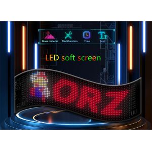 Buy cheap Flexible LED Car Panel App Control 16*96 Advertising Rear Window Display from wholesalers