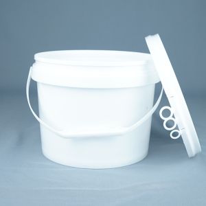 5 Liter Food Grade Plastic Bucket With Lid And Handle