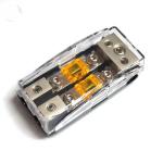 Buy cheap 1 Input 2 Output 2 Ways 2P 2 Position Car Audio Video Stereo Refit ANS Fuse Block Box Holder from wholesalers