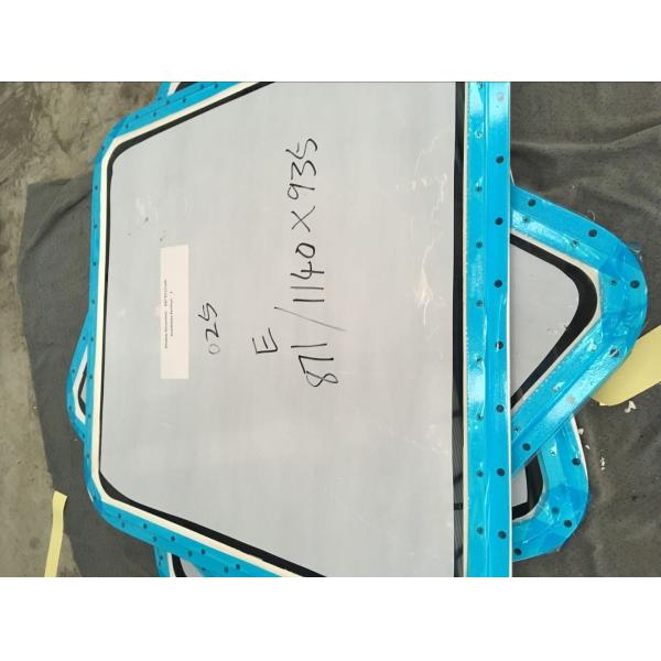 Quality Aluminum Alloy Frame Weathertight Marine Windows Wheel House Windows for sale