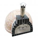 Buy cheap Meats Ceramic Outdoor Pizza Oven Granite Wood Fired Pizza Oven Easily Move from wholesalers