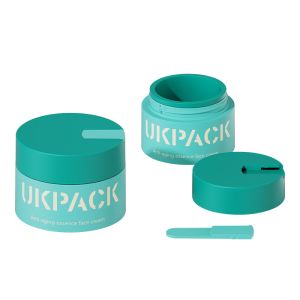 PP Capacity 50g 100g Cosmetic Cream Jars With Small Scoop