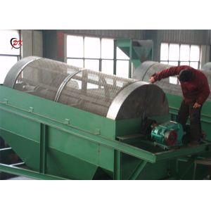 1.8M Diameter Rotary Screen Trommel Sieve Equipment for Rubber Granules