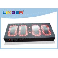 Buy cheap 5 Voltage LED Digital Clock Display For Roadside Shop Customized Size product