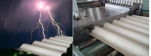 Buy cheap PVC Roof Plastic Board Extrusion Line / Corrugated Plate Extruder from wholesalers