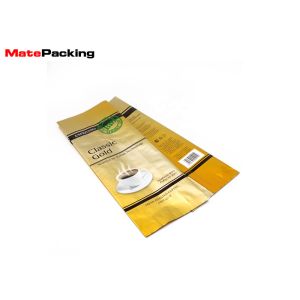 Buy cheap Food Grade Side Gusset Bag Plastic Customized Printing Coffee Package With Valve from wholesalers