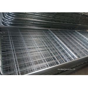 Buy cheap Welded Metal 14 Foot Galvanised Farm Gates 1170mm Height With 3-5mm Dia Wire from wholesalers