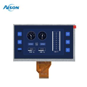 7 Inch 800x480 TFT LCD Module 50 Pin LCD Display RGB 24 Bit For Industrial