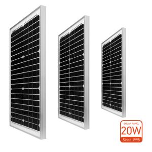 Buy cheap 20W PERC Monocrystalline Solar Panel 435x350x25x20MM With Cell from wholesalers