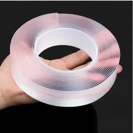 Buy cheap 3 Meter Reusable Clear Double Sided Adhesive Nano Tape for Carpet and Door Sealing from wholesalers