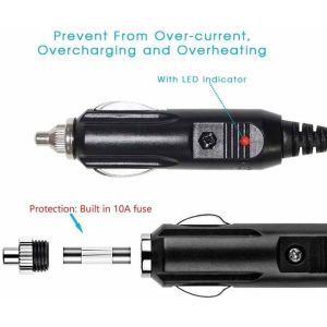 Buy cheap Universal Car Cigar Lighter to OBD2 Cable 12V-24V 16ft from wholesalers