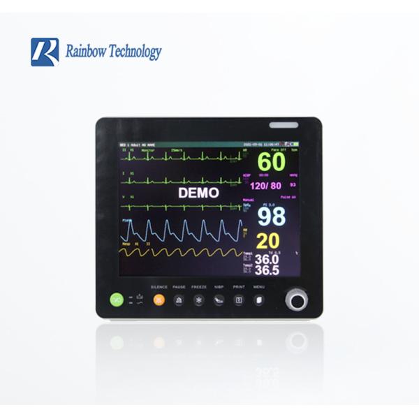 Quality Wireless Data Transfer Multi Parameter Patient Monitor with 12.1'' Color TFT LCD for sale