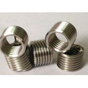 Buy cheap Customized Anodizing plating Carbon  steel Wire Thread Insert  Stainless steel with plain finish from wholesalers