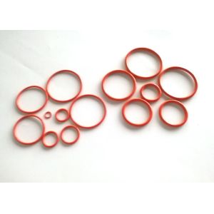 Buy cheap AS568 epdm silicone o ring ring size and o ring cross section customized small and large rubber ring from wholesalers