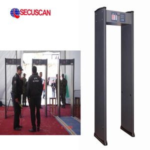 Buy cheap 6 Pinpoint Zones Walk Through Metal Detector made in china with High performance from wholesalers