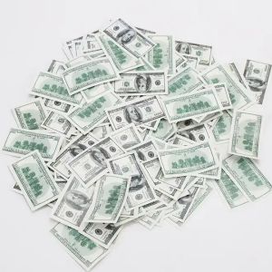 China 12-36 Inch Euro Money Filler Biodegradable Dollar Party Popper Confetti Cannon on sale