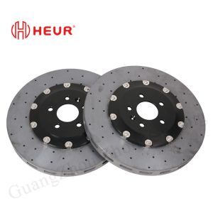 Buy cheap HEUR Brake Carbon Ceramic Disc For BMW 335i E90 E92 E93 Upgrade 375-380mm Front Kit from wholesalers