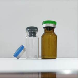 custom logo printed steroid empty sterile pharmaceutical injection glass vial