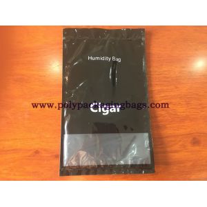 Buy cheap Gravure Printing LDPE Cigar Humidity Bags With Zipper from wholesalers