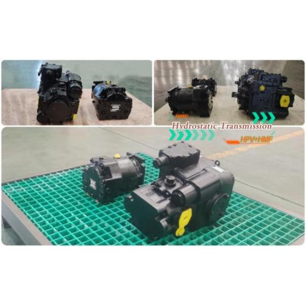 wheat harvester hydrostatic transmission