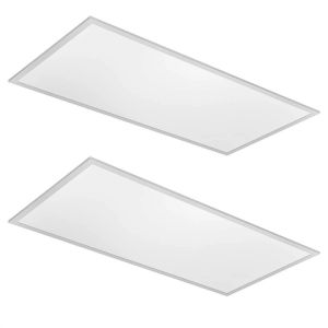 Buy cheap 0-10V Dimmable LED Panel Lights with White & Silver Frame Cover, 120° Beam Angle from wholesalers