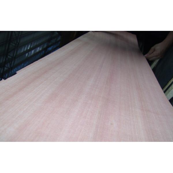 Quality Red Quarter Cut Okoume Veneer Without Figured Quarter And Crown for sale