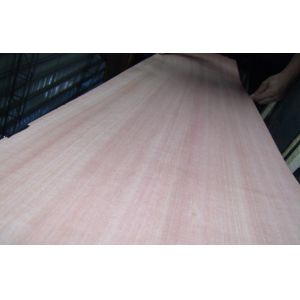 Buy cheap Red Quarter Cut Okoume Veneer Without Figured Quarter And Crown from wholesalers
