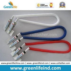 Buy cheap Security Elastic Napkin Coil Tether Holder Blue Spring Clips from wholesalers