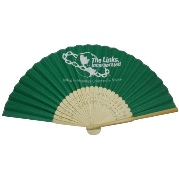 Quality Wooden Foldable Hand Fans 21cm 23cm Custom Bamboo Rave Fan for sale