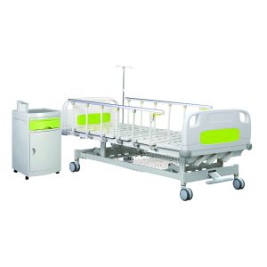 Buy cheap Detachable Manual Adjustable Hospital Bed Three Cranks Medical Bed from wholesalers