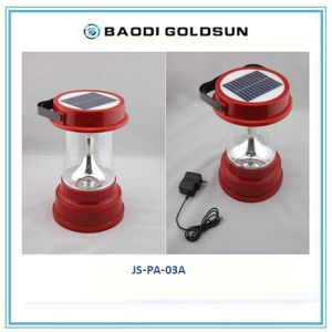 Buy cheap Solar Lantern Single Layer Solar LED Outdoor Light Lantern with AC 220V charging socket from wholesalers