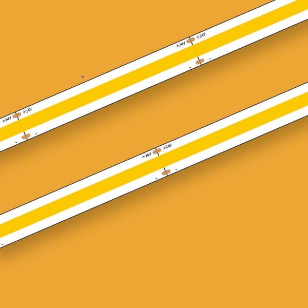 Quality 4000K 10mm IP20 Flexible COB LED Tape CRI90 Dot Free ERP Regulation for sale