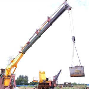 Buy cheap 26M Electric 8T Telescopic Boom Offshore Ship Deck Cranes from wholesalers