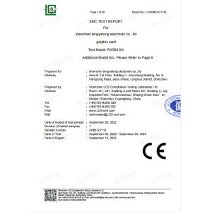 Shenzhen Tengyatong Electronic Co., Ltd. Certifications