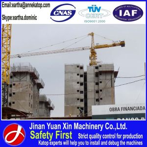 Buy cheap 8t 6010 tower crane with Schneider electric system from wholesalers