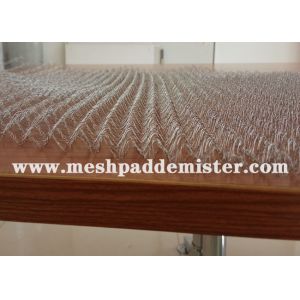 Waved 316L Corrugations Knitted Wire Mesh