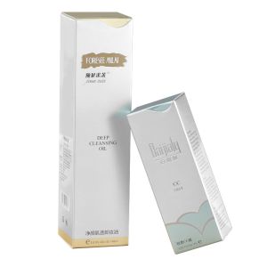 Buy cheap Matt Lamination Cosmetic Packaging Box Recycled Relief Pattern Lip Gloss Packaging Box from wholesalers