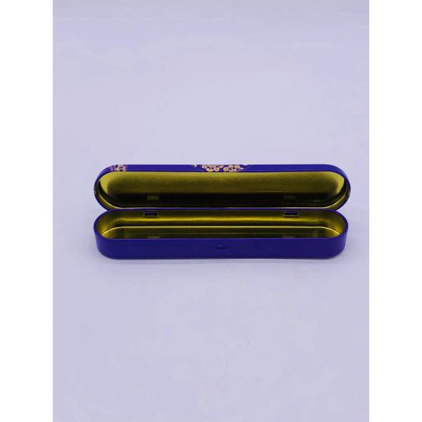 Buy cheap Embossed Custom Printed Gift Pencil Metal Tin Box Rectangular Shape from wholesalers