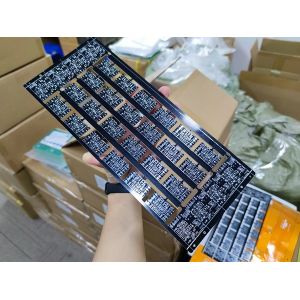 Buy cheap Electronic Board Lighting PCB, Metal Core PCB, Rigid Black Metal PCB ISO9001 from wholesalers