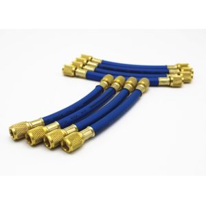 Flexible Brass Refrigerant Charging Hose Refregirator Fittings Parts Smooth