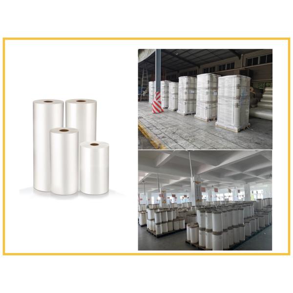 Quality 3 Inch Paper Core Bopp Thermal Matt Lamination Film Premium White 22mic for sale
