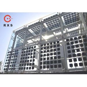High efficiency A Grade Polycrystalline BIPV Transparent Double Glass Solar